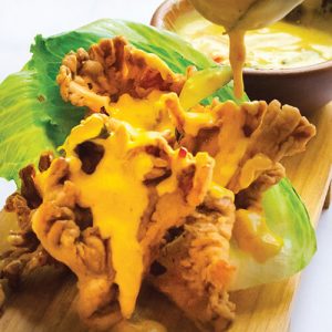 素食炸菇-素食冷冻-马来西亚-fried-mushroom-crispy